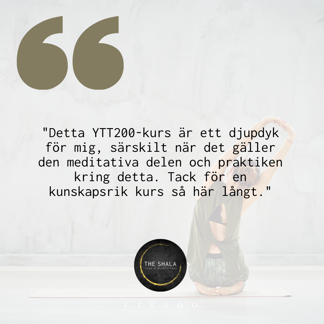 *Hösterbjudande* Hatha och Yin Yogautbildning Online