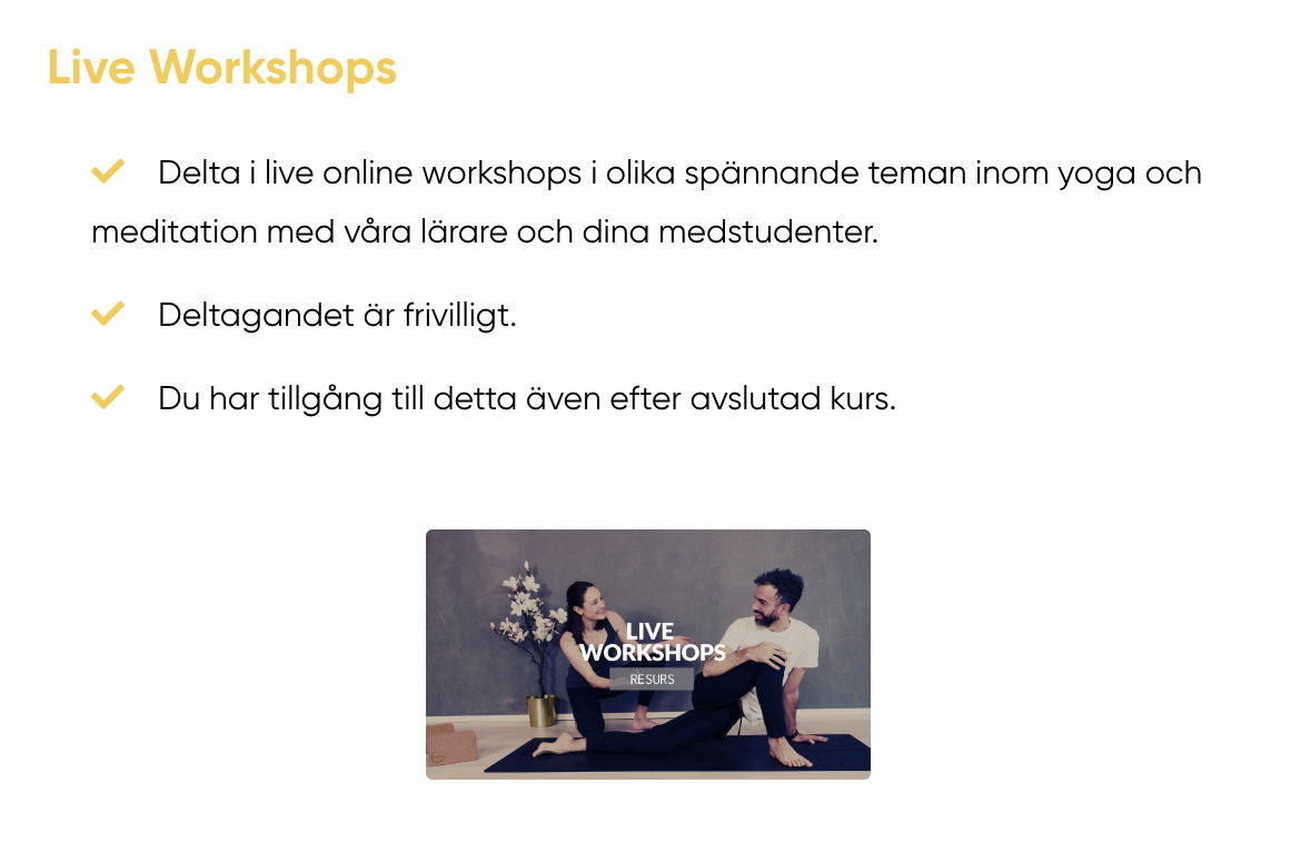 *Hösterbjudande* Hatha och Yin Yogautbildning Online