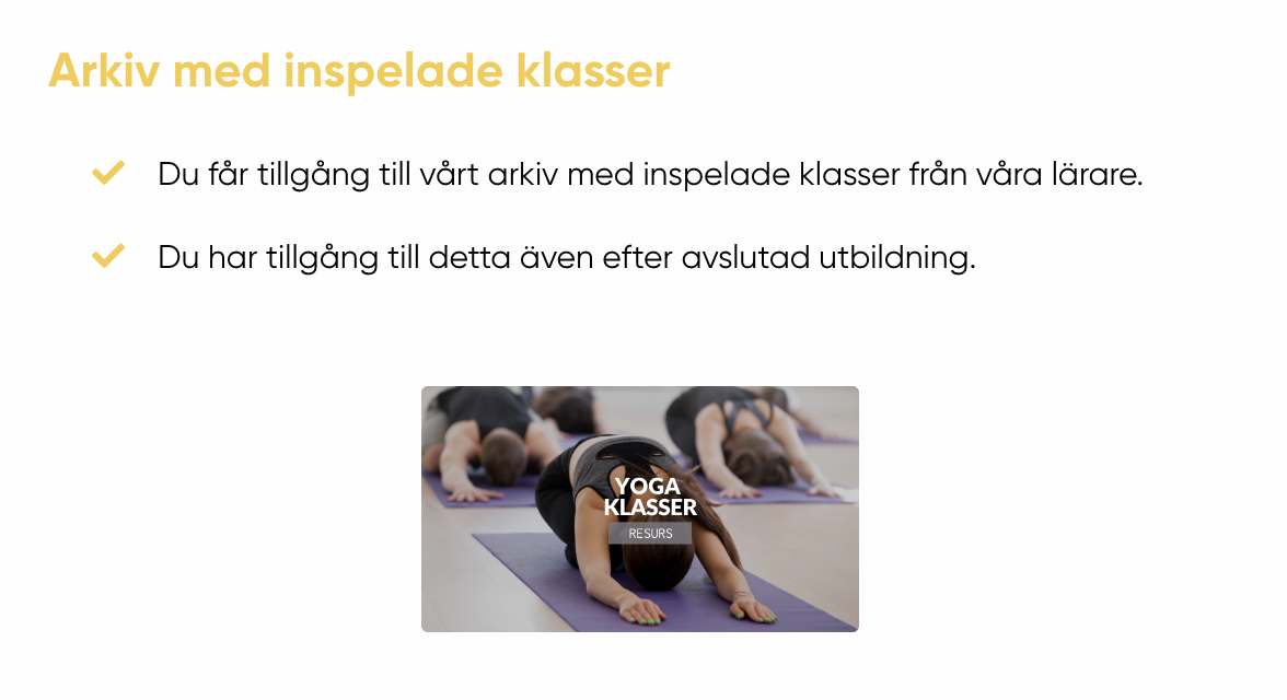 *Hösterbjudande* Hatha och Yin Yogautbildning Online