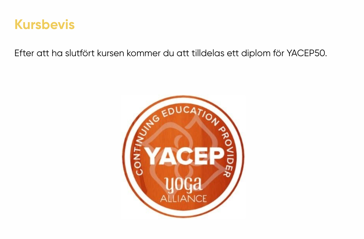 Yoga Nidra Fördjupningskurs Online