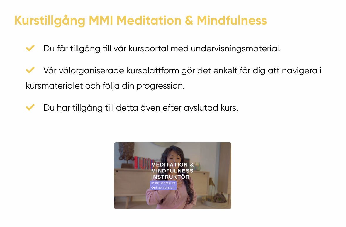 *Nyårserbjudande* Meditations- och Mindfulnessinstruktör Online