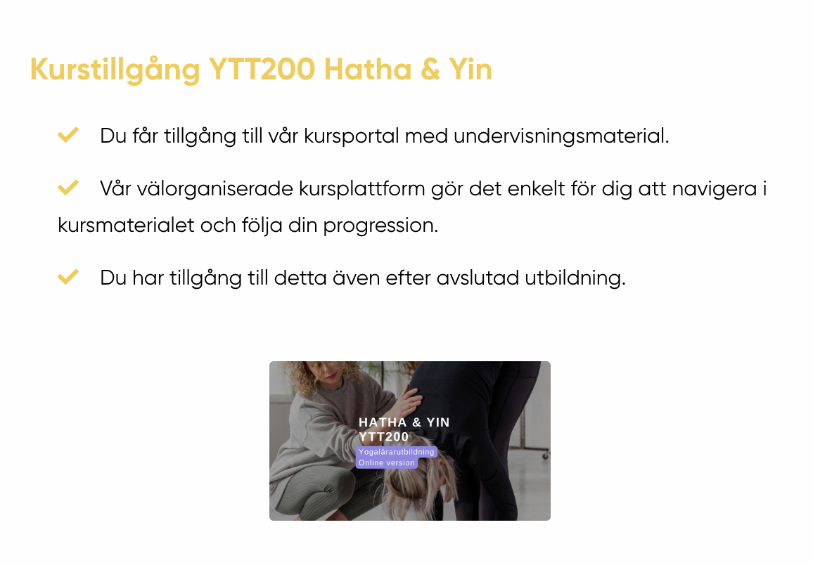 *Nyårserbjudande*Hatha och Yin Yogautbildning Online